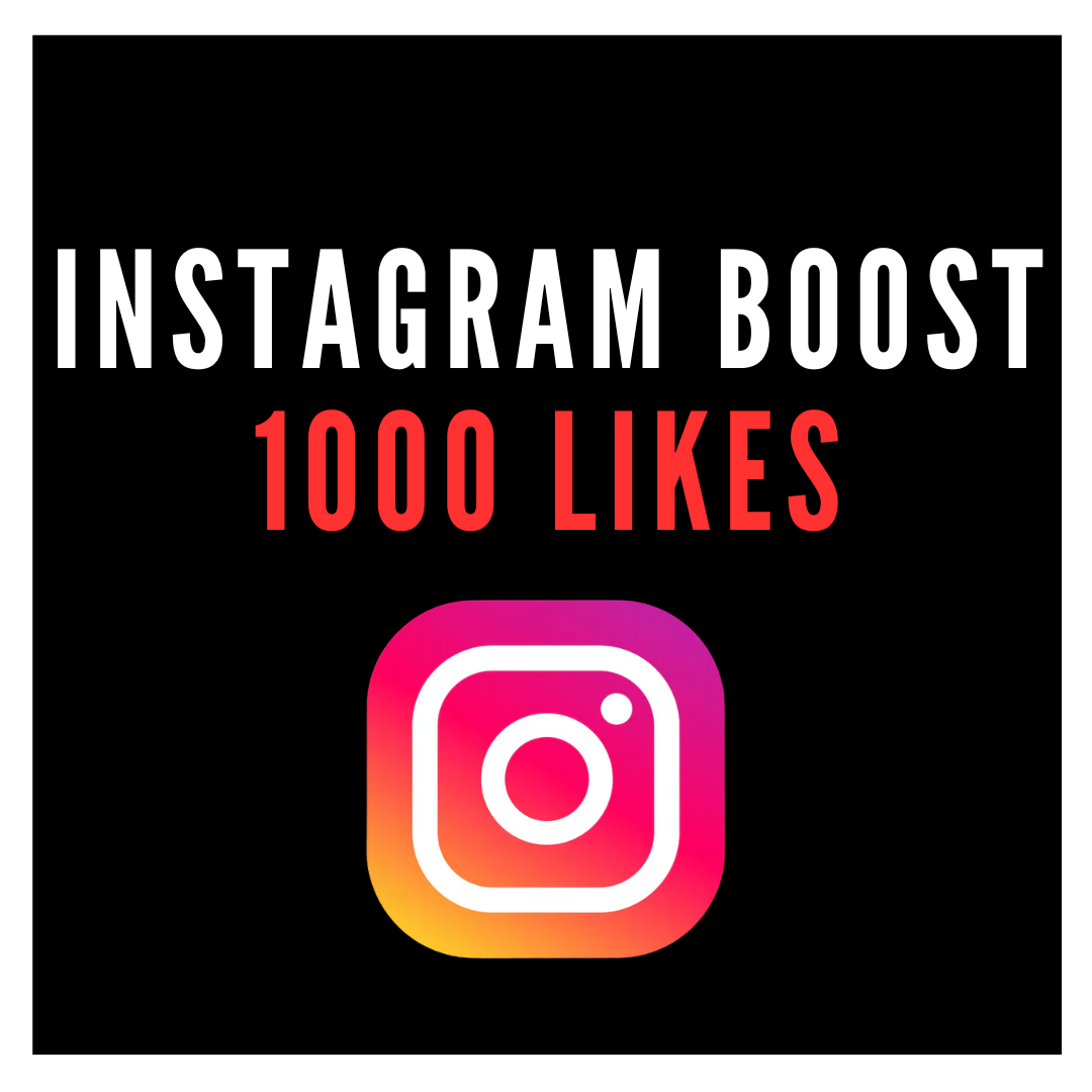 Instagram Likes Boost (1,000 Likes · Stable)